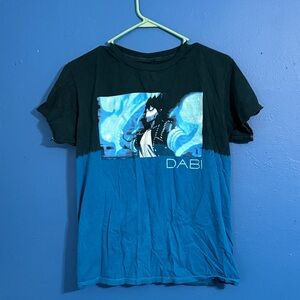 Blue “Dabi” Graphic T-Shirt